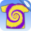 Tie Dye Doodle - Tie dye t-shirts on your iPhone